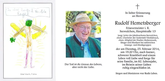 Begräbnis Rudolf Hemetsberger