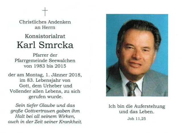 Begräbnis Karl Smrcka