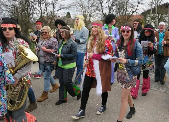 Buntes Faschingstreiben