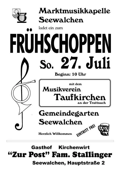 Frühschoppen der MMK Seewalchen