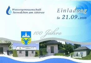 100 Jahre Wassergenossenschaft Seewalchen
